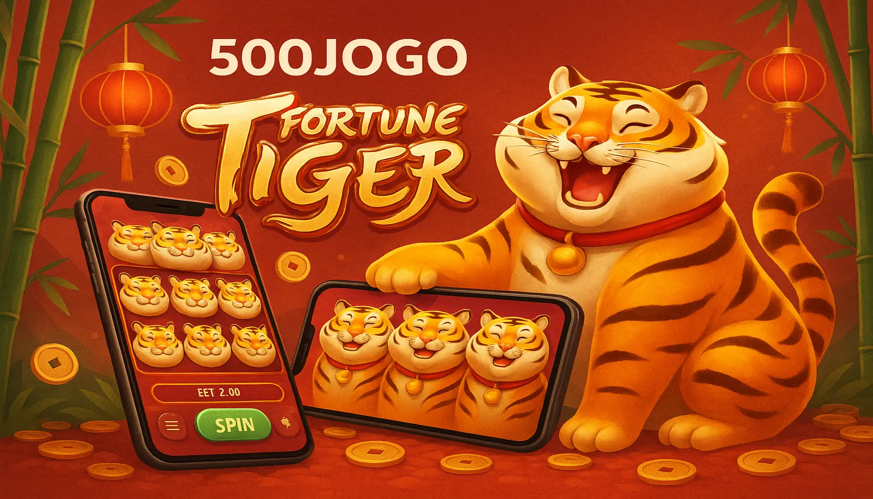 Fortune Tiger é um jogo imperdível no 500JOGO Casino