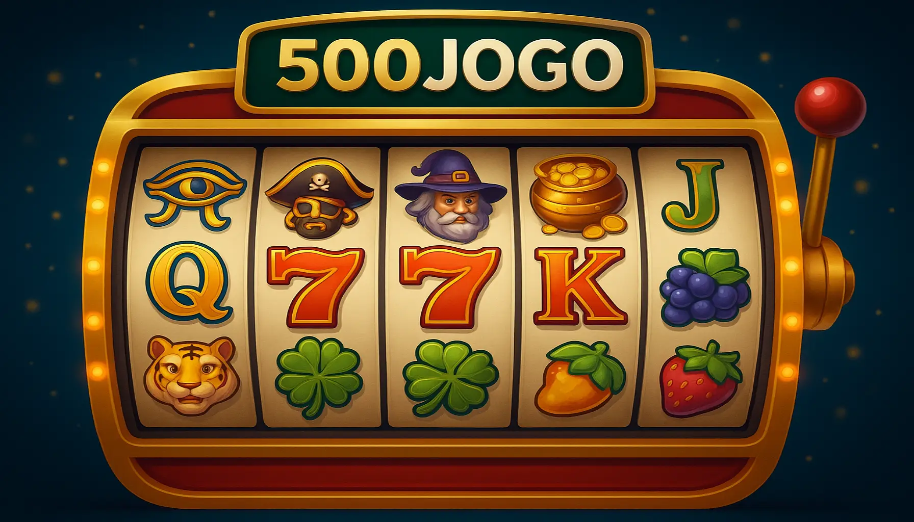 Explore o mundo das slot machines no 500JOGO Casino